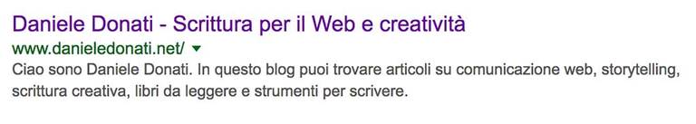 Meta description Daniele Donati
